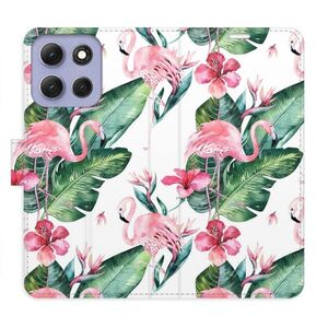 Flipové pouzdro iSaprio - Flamingos Pattern - Motorola Moto G86 5G obraz