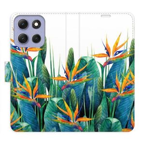 Flipové pouzdro iSaprio - Exotic Flowers 02 - Motorola Moto G86 5G obraz