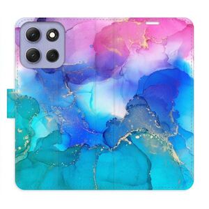 Flipové pouzdro iSaprio - BluePink Paint - Motorola Moto G86 5G obraz