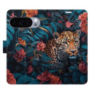 Flipové pouzdro iSaprio - Flower Jaguar 02 - Google Pixel 10 / 10 Pro obraz