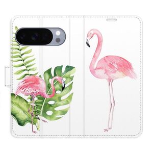 Flipové pouzdro iSaprio - Flamingos - Google Pixel 10 / 10 Pro obraz