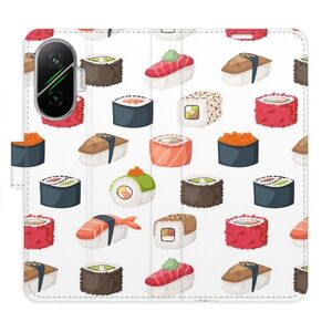 Flipové pouzdro iSaprio - Sushi Pattern 02 - Poco F7 obraz