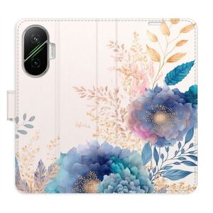 Flipové pouzdro iSaprio - Ornamental Flowers 03 - Poco F7 obraz