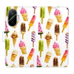 Flipové pouzdro iSaprio - Ice Cream Pattern - Poco F7 obraz