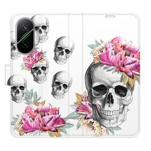 Flipové pouzdro iSaprio - Crazy Skull - Poco F7 obraz