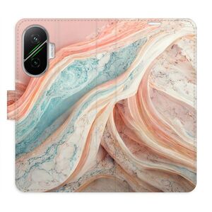 Flipové pouzdro iSaprio - Colour Marble - Poco F7 obraz