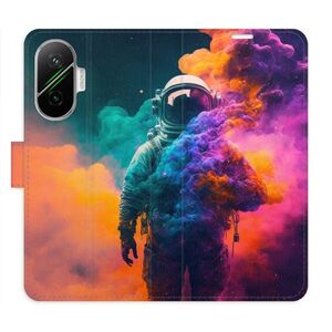 Flipové pouzdro iSaprio - Astronaut in Colours 02 - Poco F7 obraz