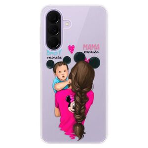 Silikonové pouzdro iSaprio - Mama Mouse Brunette and Boy - Samsung Galaxy A27 obraz