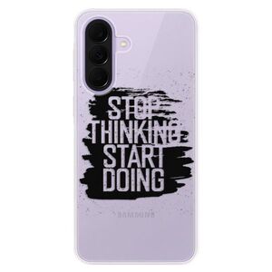 Silikonové pouzdro iSaprio - Start Doing - black - Samsung Galaxy A27 obraz