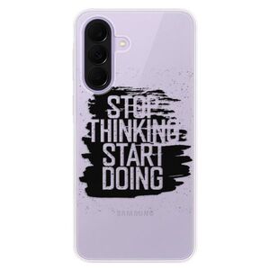 Silikonové pouzdro iSaprio - Start Doing - black - Samsung Galaxy A37 obraz