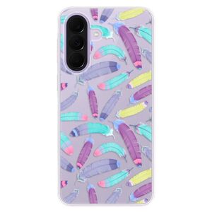 Silikonové pouzdro iSaprio - Feather Pattern 01 - Samsung Galaxy A37 obraz