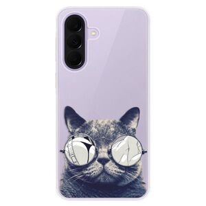 Silikonové pouzdro iSaprio - Crazy Cat 01 - Samsung Galaxy A37 obraz
