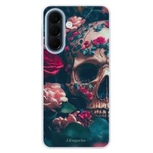 Silikonové pouzdro iSaprio - Skull in Roses - Samsung Galaxy A57 obraz