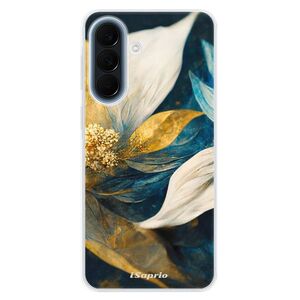 Silikonové pouzdro iSaprio - Gold Petals - Samsung Galaxy A57 obraz