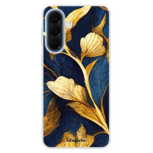 Silikonové pouzdro iSaprio - Gold Leaves - Samsung Galaxy A57 obraz