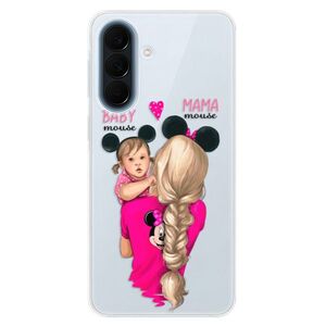 Silikonové pouzdro iSaprio - Mama Mouse Blond and Girl - Samsung Galaxy A57 obraz
