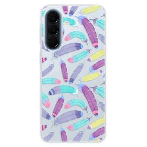 Silikonové pouzdro iSaprio - Feather Pattern 01 - Samsung Galaxy A57 obraz