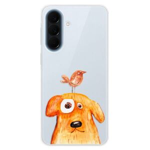 Silikonové pouzdro iSaprio - Dog And Bird - Samsung Galaxy A57 obraz