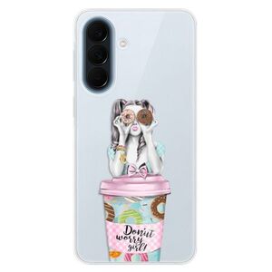 Silikonové pouzdro iSaprio - Donut Worry - Samsung Galaxy A57 obraz