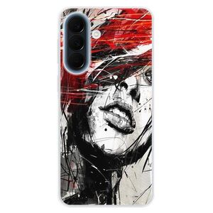 Silikonové pouzdro iSaprio - Sketch Face - Samsung Galaxy A57 obraz