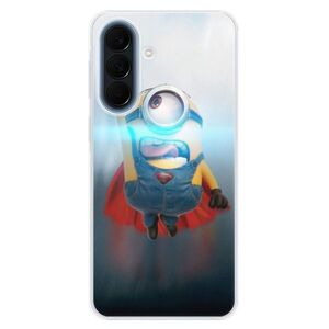 Silikonové pouzdro iSaprio - Mimons Superman 02 - Samsung Galaxy A57 obraz