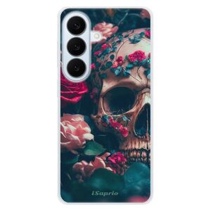 Silikonové pouzdro iSaprio - Skull in Roses - Samsung Galaxy S26+ obraz