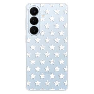 Silikonové pouzdro iSaprio - Stars Pattern - white - Samsung Galaxy S26+ obraz