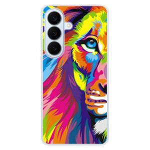 Silikonové pouzdro iSaprio - Rainbow Lion - Samsung Galaxy S26+ obraz