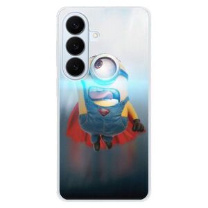 Silikonové pouzdro iSaprio - Mimons Superman 02 - Samsung Galaxy S26+ obraz