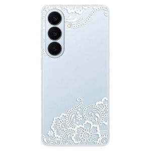 Silikonové pouzdro iSaprio - White Lace 02 - Samsung Galaxy S26 obraz