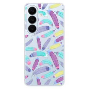 Silikonové pouzdro iSaprio - Feather Pattern 01 - Samsung Galaxy S26 obraz