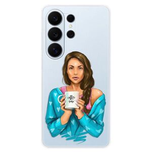 Silikonové pouzdro iSaprio - Coffe Now - Brunette - Samsung Galaxy S26 Ultra obraz