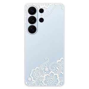 Silikonové pouzdro iSaprio - White Lace 02 - Samsung Galaxy S26 Ultra obraz