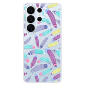 Silikonové pouzdro iSaprio - Feather Pattern 01 - Samsung Galaxy S26 Ultra obraz