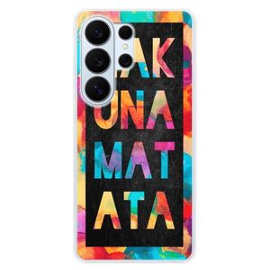 Silikonové pouzdro iSaprio - Hakuna Matata 01 - Samsung Galaxy S26 Ultra obraz