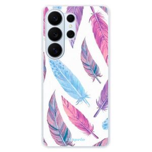 Silikonové pouzdro iSaprio - Feather Pattern 10 - Samsung Galaxy S26 Ultra obraz