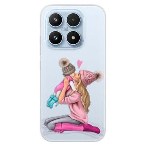 Silikonové pouzdro iSaprio - Kissing Mom - Blond and Girl - Xiaomi 17 obraz