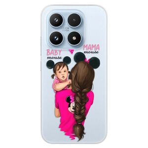 Silikonové pouzdro iSaprio - Mama Mouse Brunette and Girl - Xiaomi 17 obraz