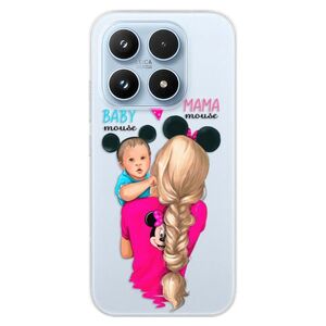 Silikonové pouzdro iSaprio - Mama Mouse Blonde and Boy - Xiaomi 17 obraz