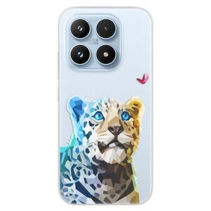 Silikonové pouzdro iSaprio - Leopard With Butterfly - Xiaomi 17 obraz