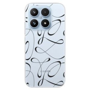 Silikonové pouzdro iSaprio - Fancy - black - Xiaomi 17 obraz
