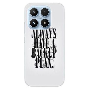 Silikonové pouzdro iSaprio - Backup Plan - Xiaomi 17 obraz