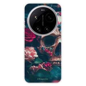 Silikonové pouzdro iSaprio - Skull in Roses - Xiaomi 17 Ultra obraz