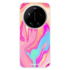 Silikonové pouzdro iSaprio - Orange Liquid - Xiaomi 17 Ultra obraz