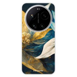 Silikonové pouzdro iSaprio - Gold Petals - Xiaomi 17 Ultra obraz