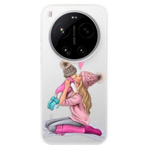 Silikonové pouzdro iSaprio - Kissing Mom - Blond and Girl - Xiaomi 17 Ultra obraz