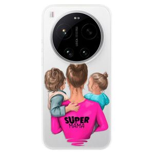 Silikonové pouzdro iSaprio - Super Mama - Boy and Girl - Xiaomi 17 Ultra obraz