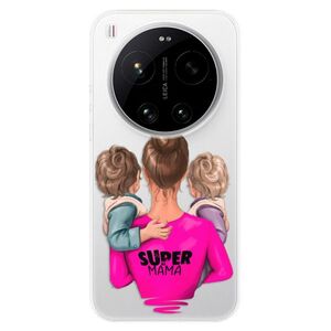 Silikonové pouzdro iSaprio - Super Mama - Two Boys - Xiaomi 17 Ultra obraz