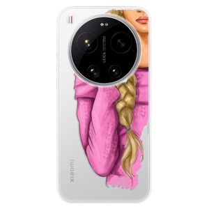 Silikonové pouzdro iSaprio - My Coffe and Blond Girl - Xiaomi 17 Ultra obraz