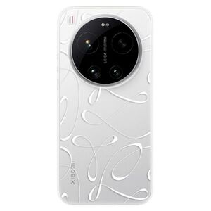 Silikonové pouzdro iSaprio - Fancy - white - Xiaomi 17 Ultra obraz